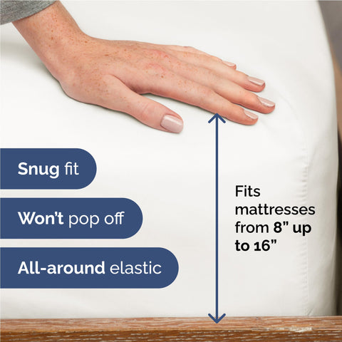 CGK Unlimited pillowcase stitching close-up highlighting smooth finish and durability