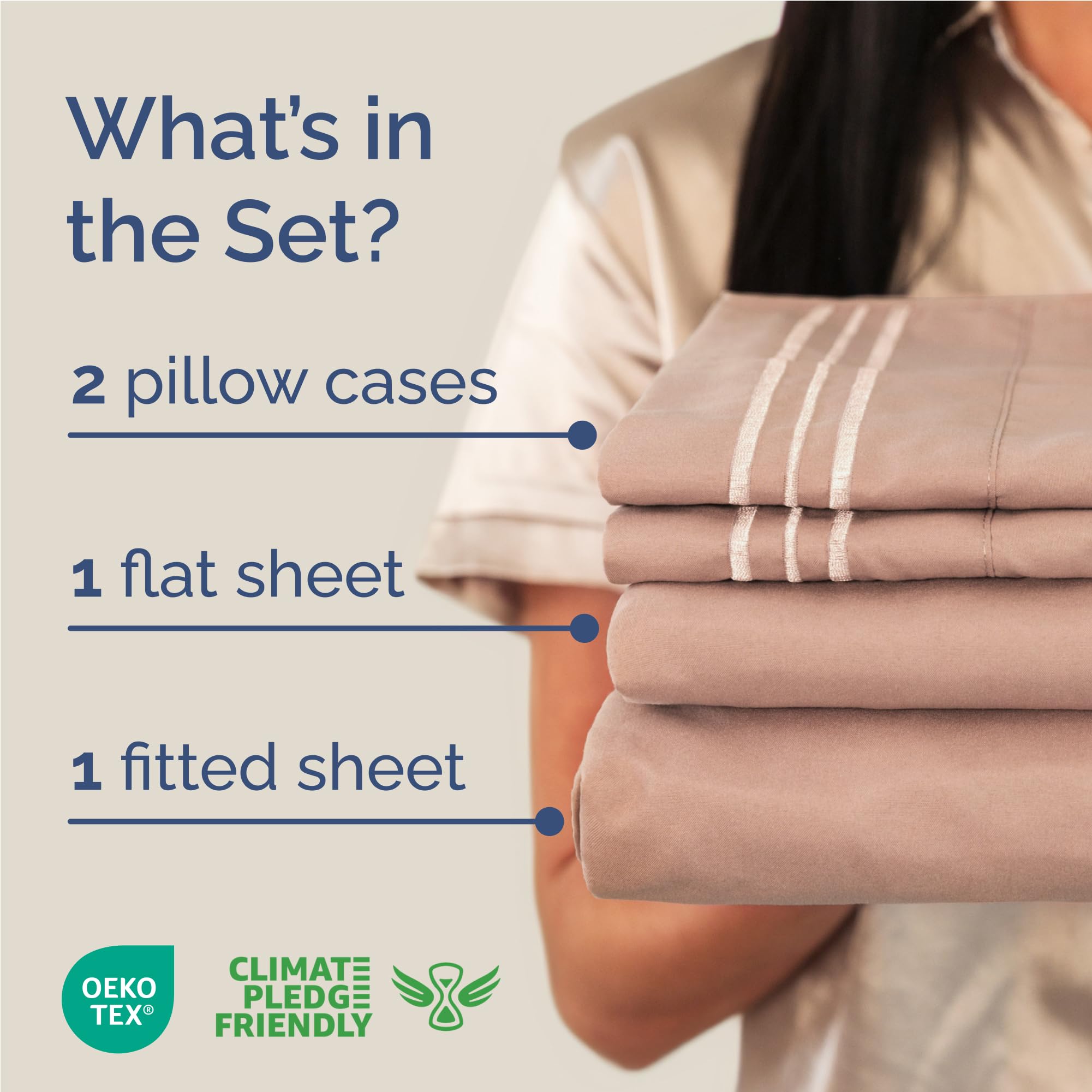 CGK Unlimited close-up of brushed microfiber texture highlighting silky feel and breathability