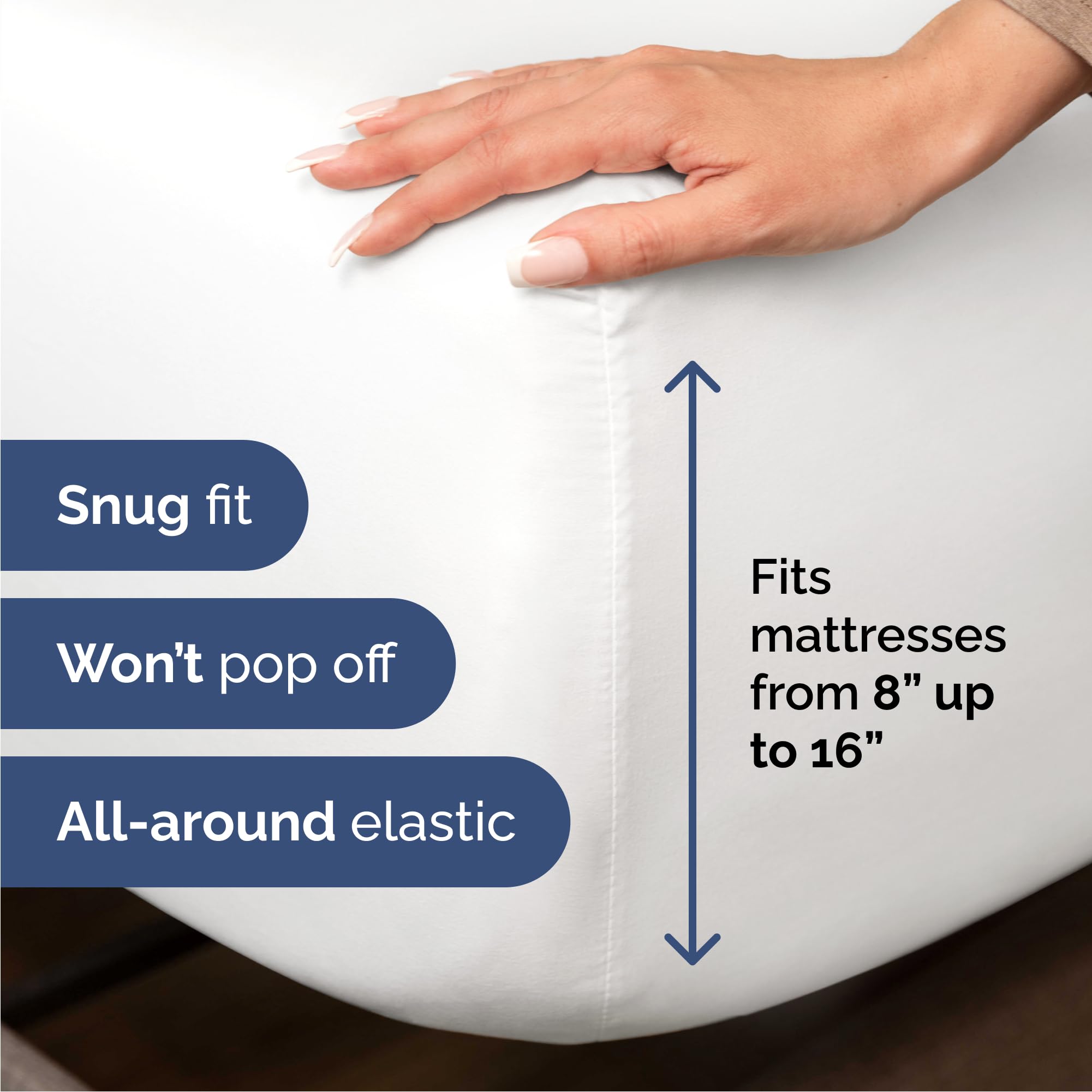 CGK Unlimited brushed microfiber close-up showing silky texture and cool comfort
