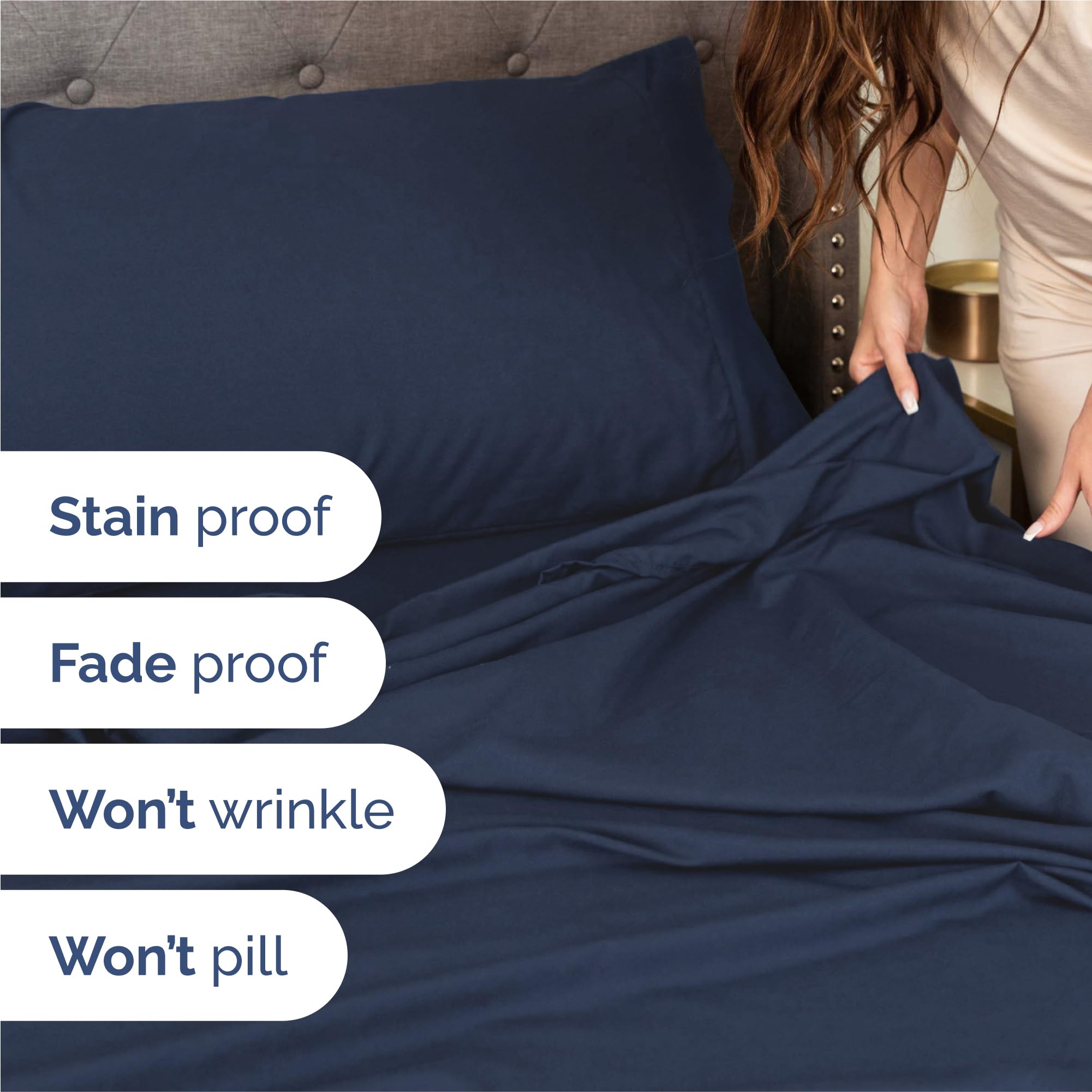 CGK Unlimited close-up of double-brushed microfiber texture for ultra-soft feel