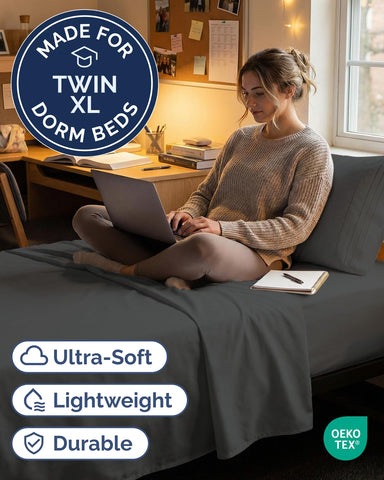 CGK Unlimited fitted sheet edge close-up highlighting deep pockets and secure fit