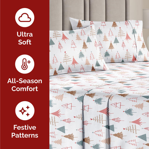 CGK Unlimited flat sheet folded neatly to show full pattern and easy storage convenience