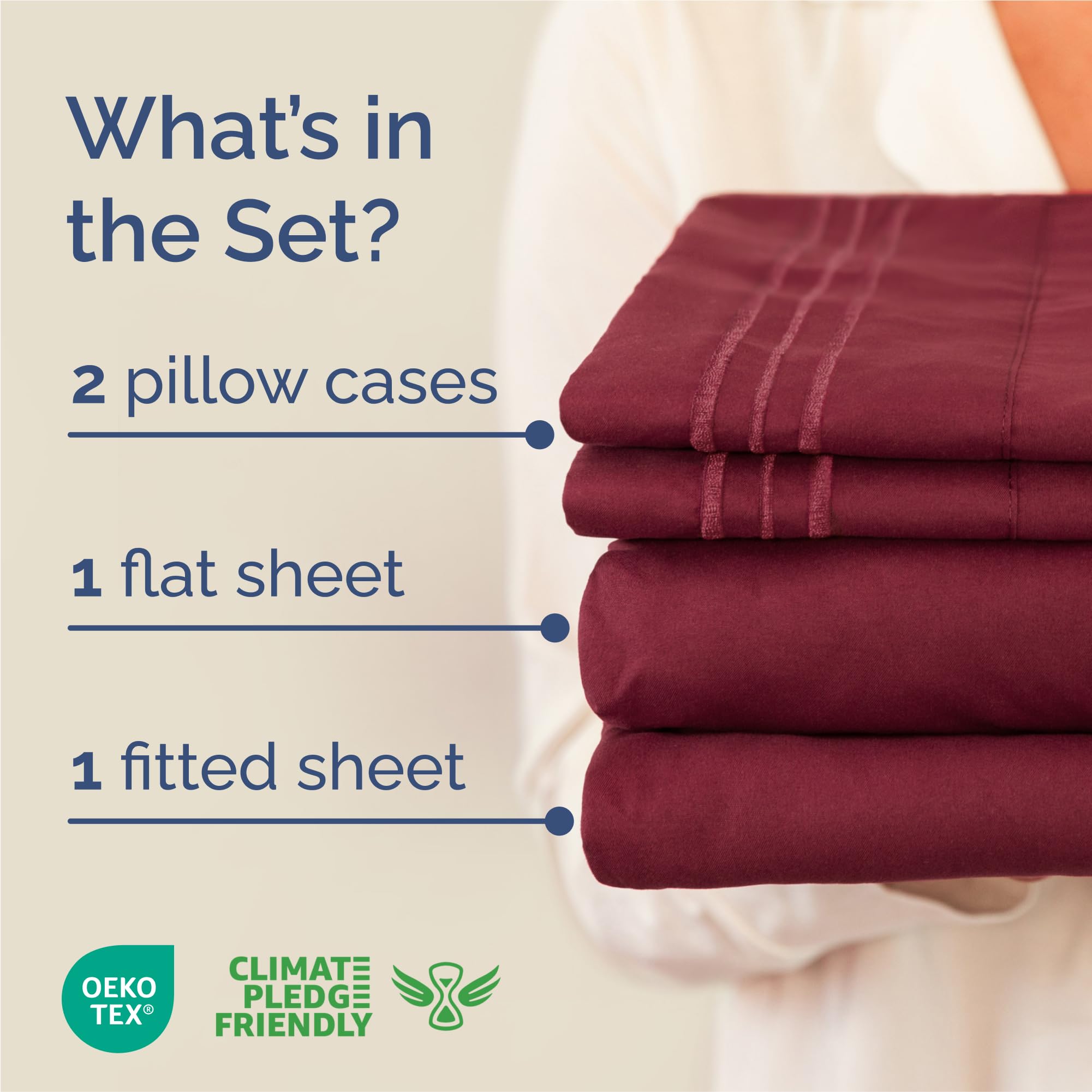 CGK Unlimited close-up of double-brushed microfiber texture highlighting softness