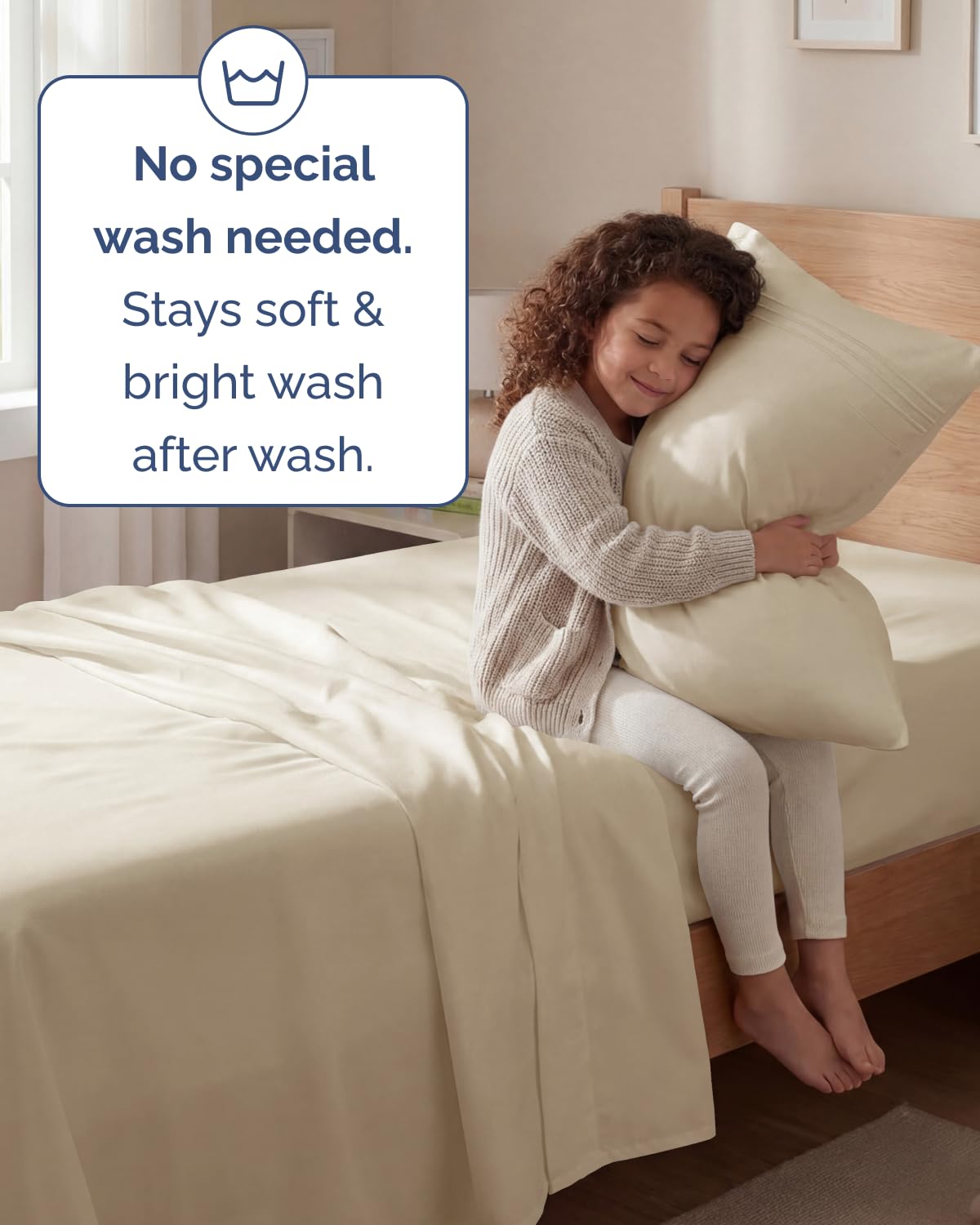 CGK Unlimited close-up of double-brushed microfiber for silky feel