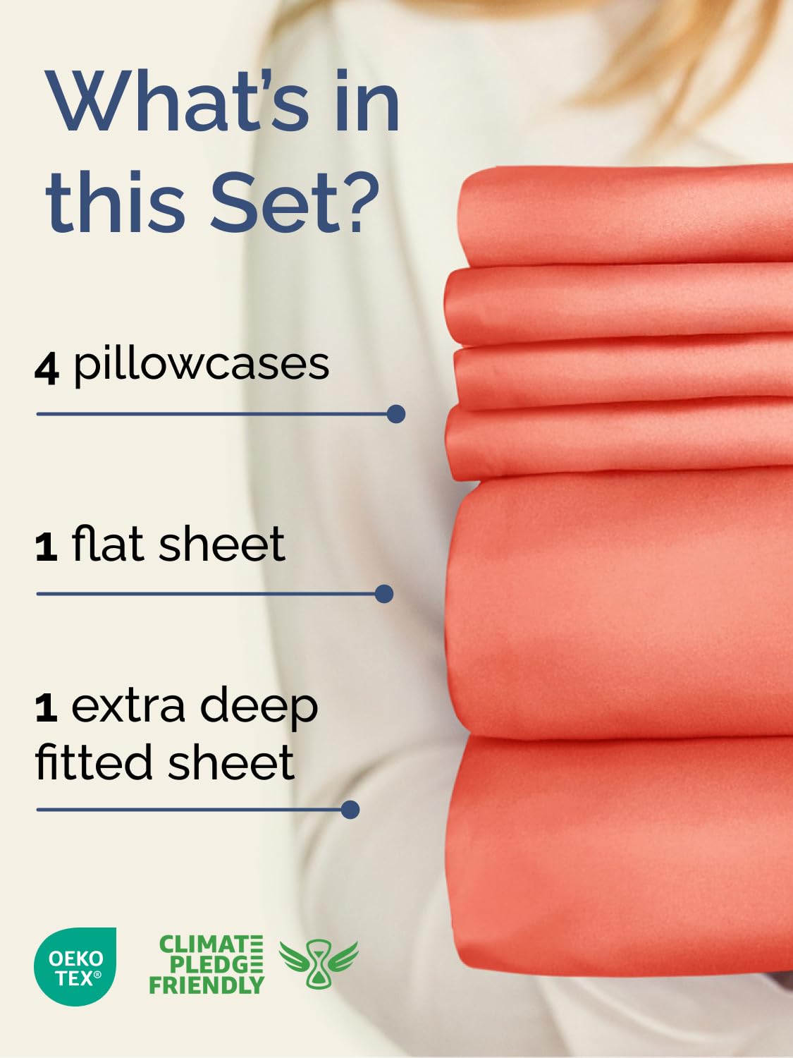 cgk unlimited fitted sheet detail with elastic edge and secure fit benefit