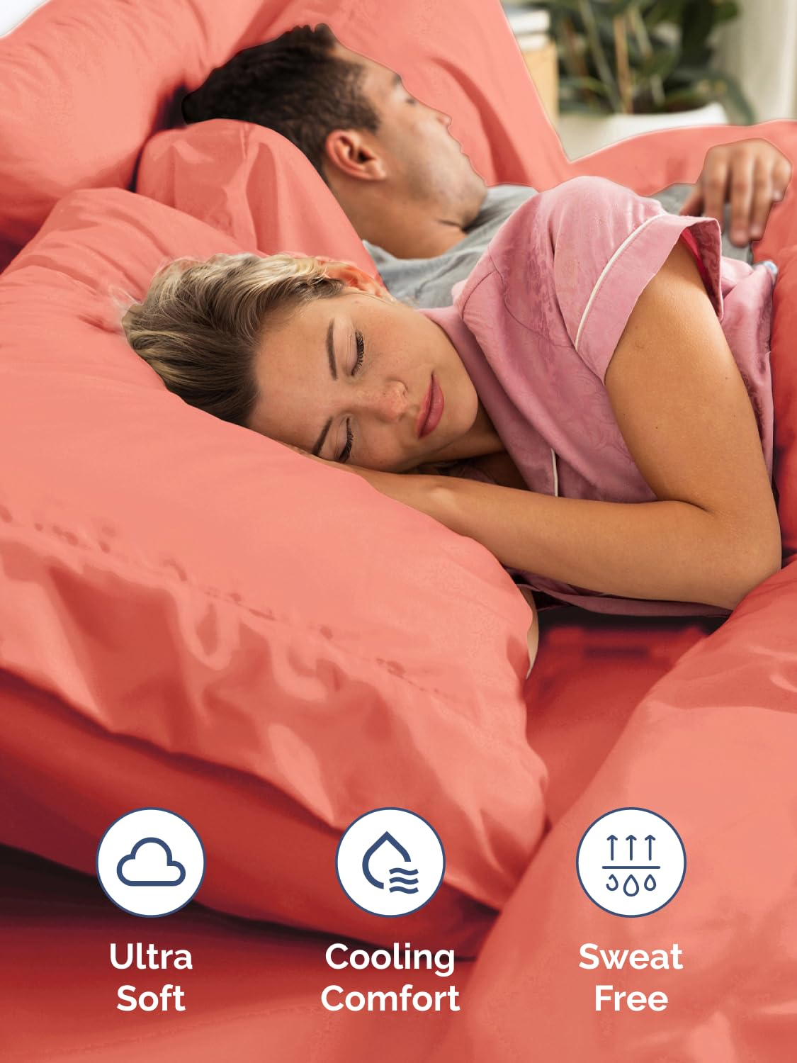 cgk unlimited sheets on deep mattress showing 24-inch pocket fit benefit