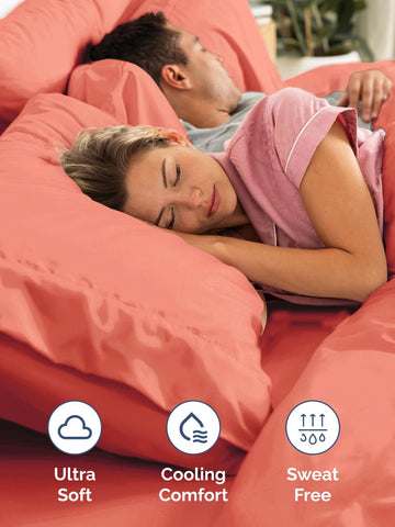 cgk unlimited sheets on deep mattress showing 24-inch pocket fit benefit