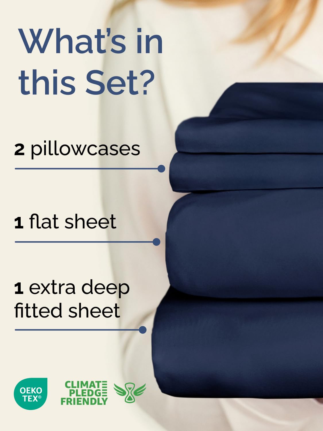CGK Unlimited fitted sheet deep-pocket close-up showing secure corner hold