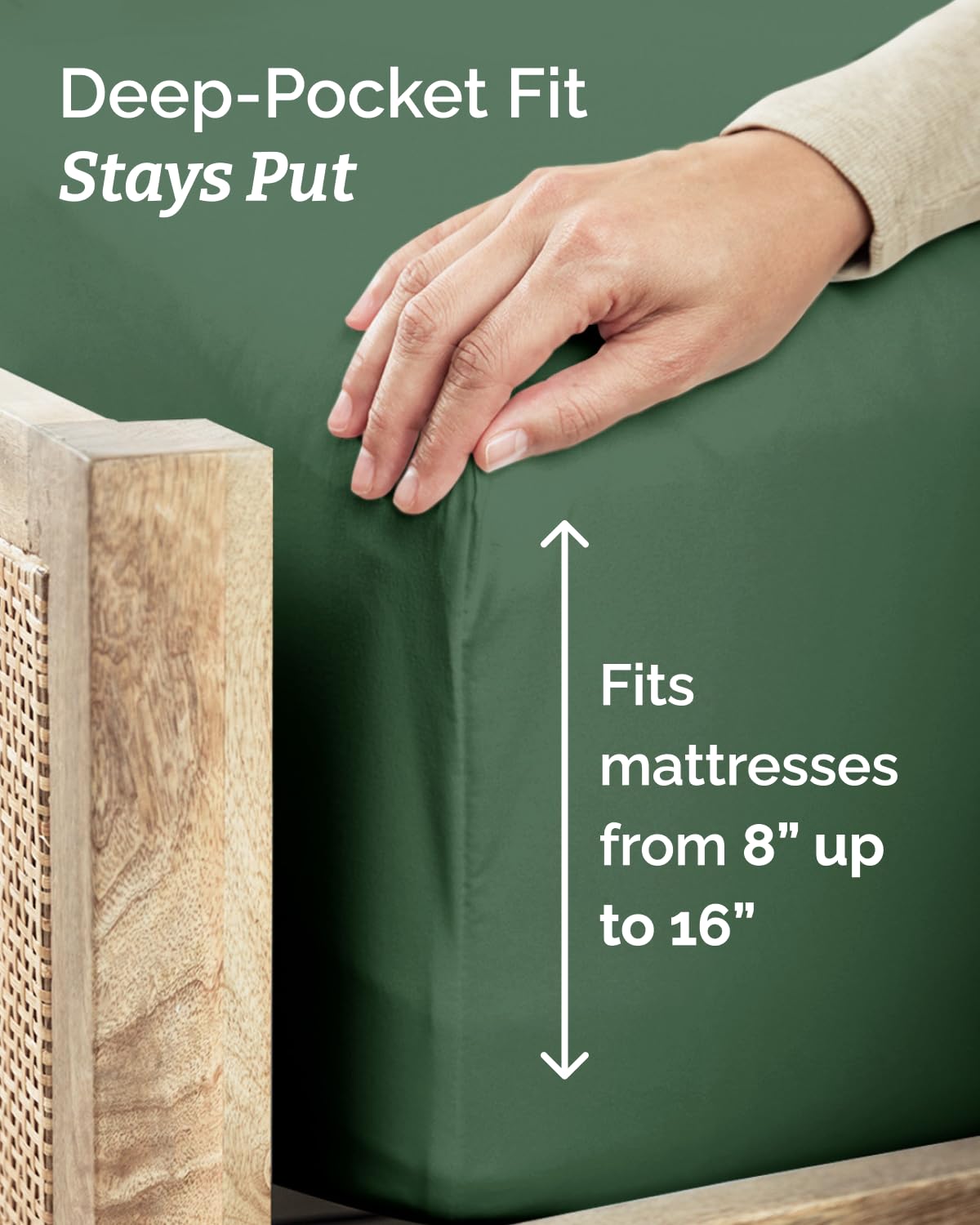 CGK Unlimited pillowcase close-up showing smooth finish and soft hand feel