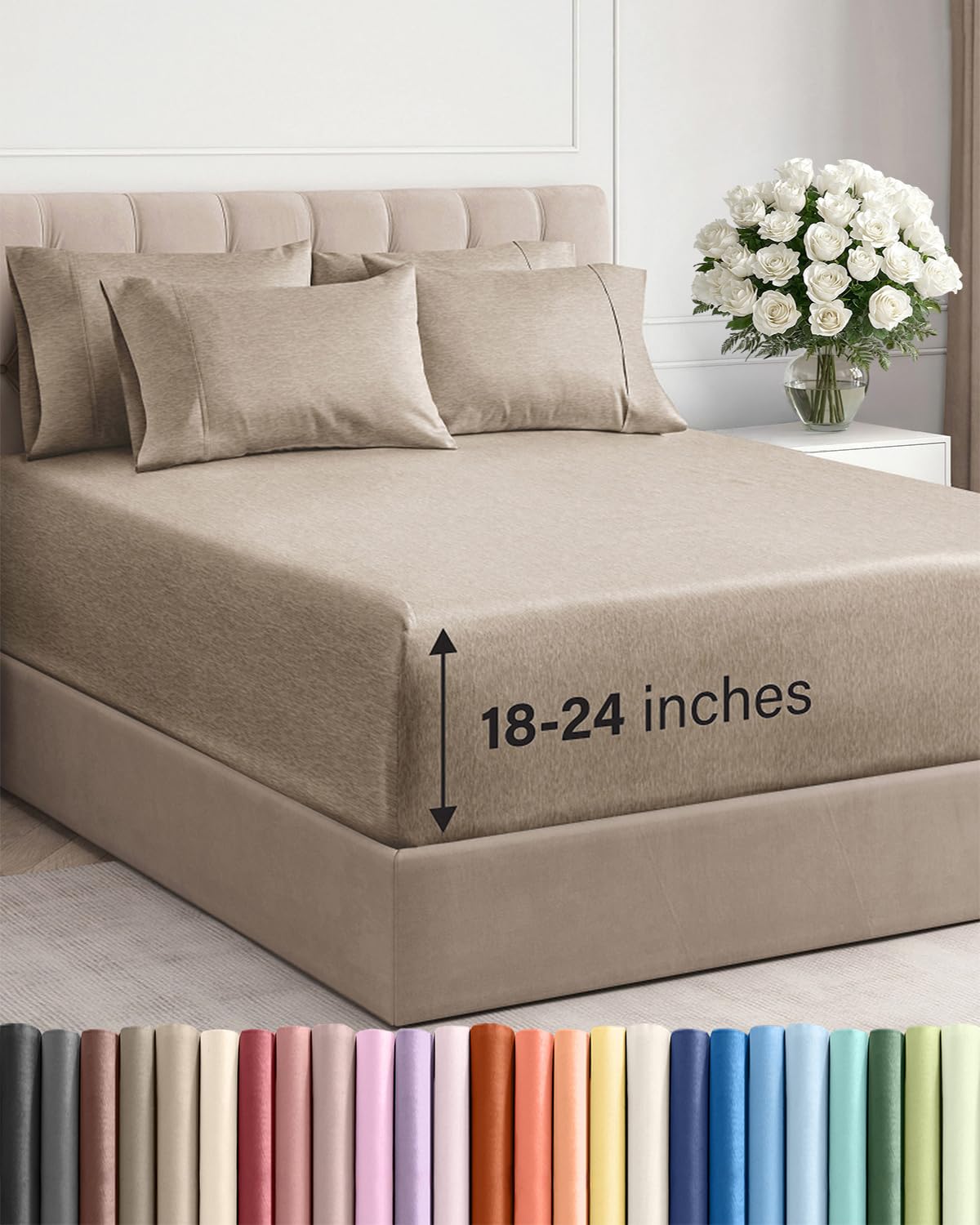 CGK Unlimited front packaging showing 6-piece king set and color
