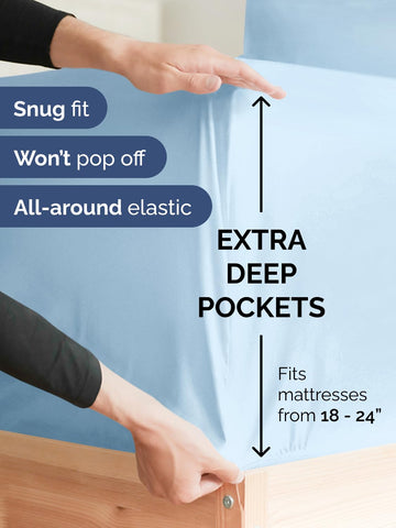 CGK Unlimited double-brushed microfiber texture close-up for soft breathable comfort