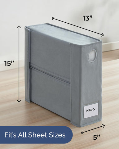CGK Unlimited filled organizer placed on shelf for fast retrieval