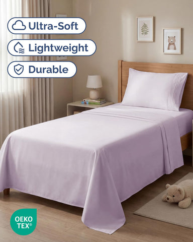 CGK Unlimited fitted sheet corner showing deep pocket for secure fit
