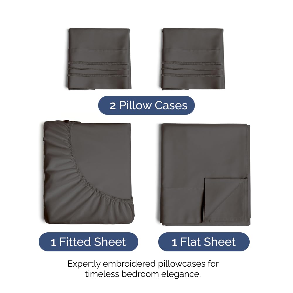 CGK Unlimited fitted sheet deep pocket detail provides secure fit