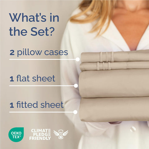 CGK Unlimited fitted sheet pocket detail showing deep fit for secure hold