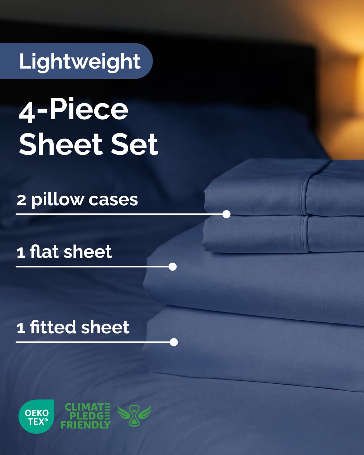 CGK Unlimited fitted sheet deep pocket detail for secure fit