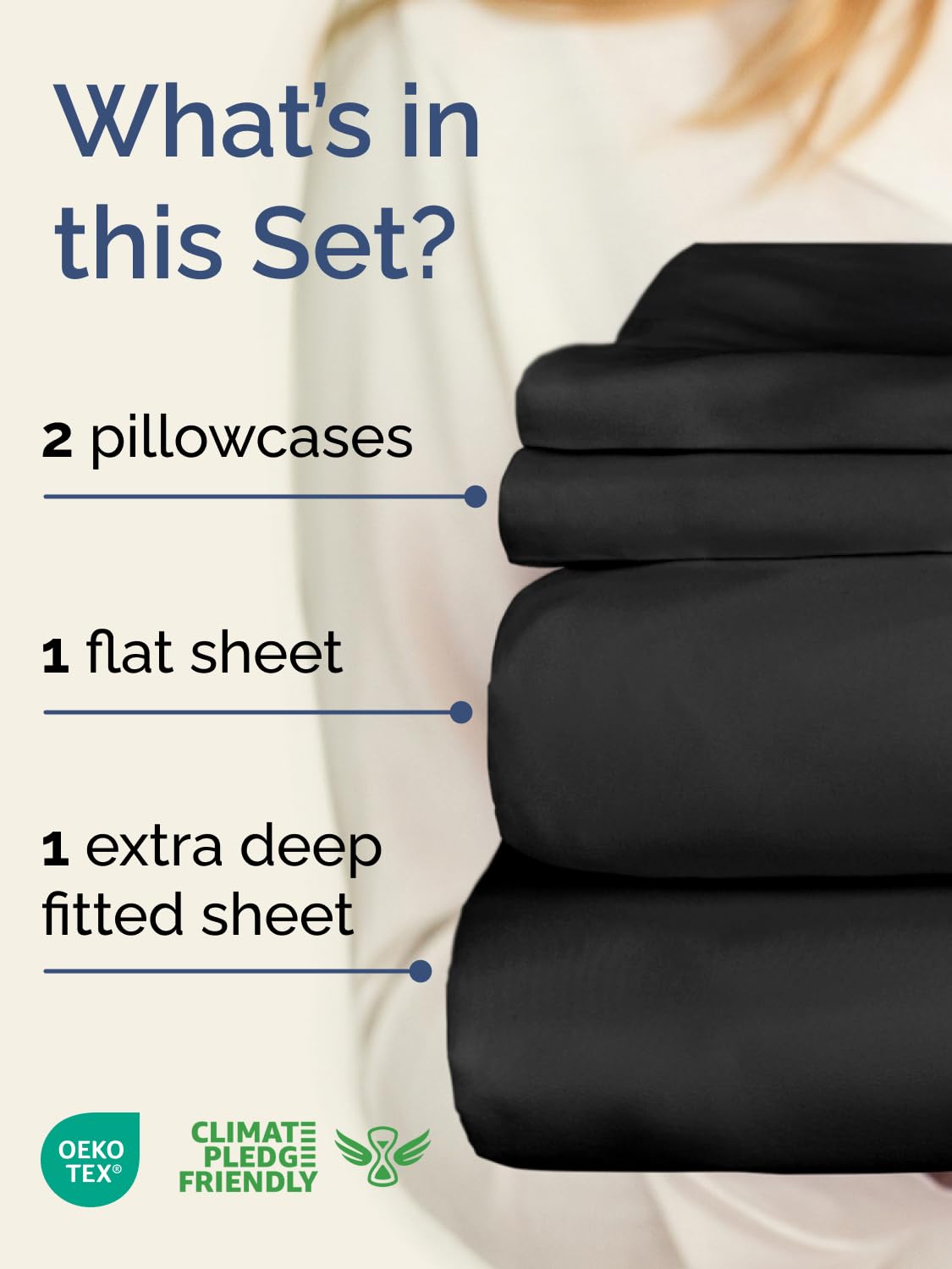 CGK Unlimited fitted sheet deep pocket detail demonstrating secure fit