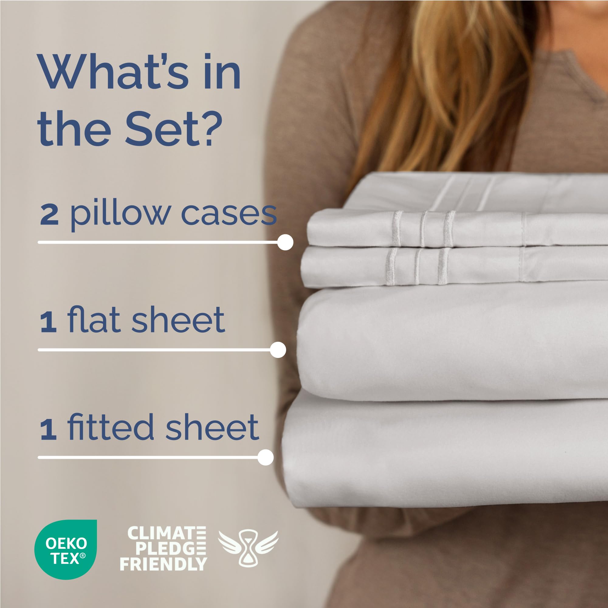 CGK Unlimited fitted sheet deep pocket detail demonstrating secure mattress fit
