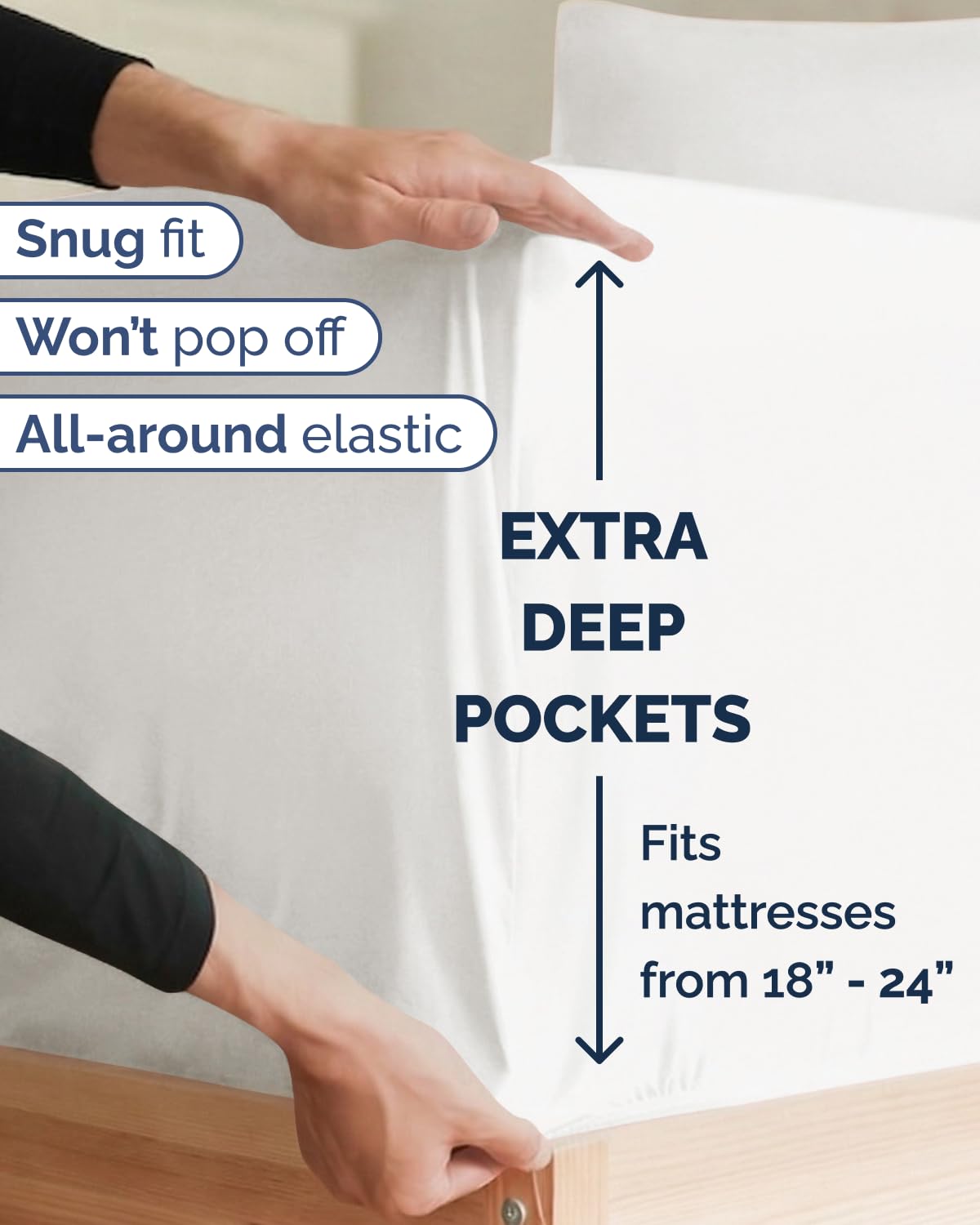 CGK Unlimited flat sheet folded to show soft microfiber texture