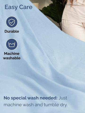 CGK Unlimited flat sheet spread out to show generous 95x102 inch coverage