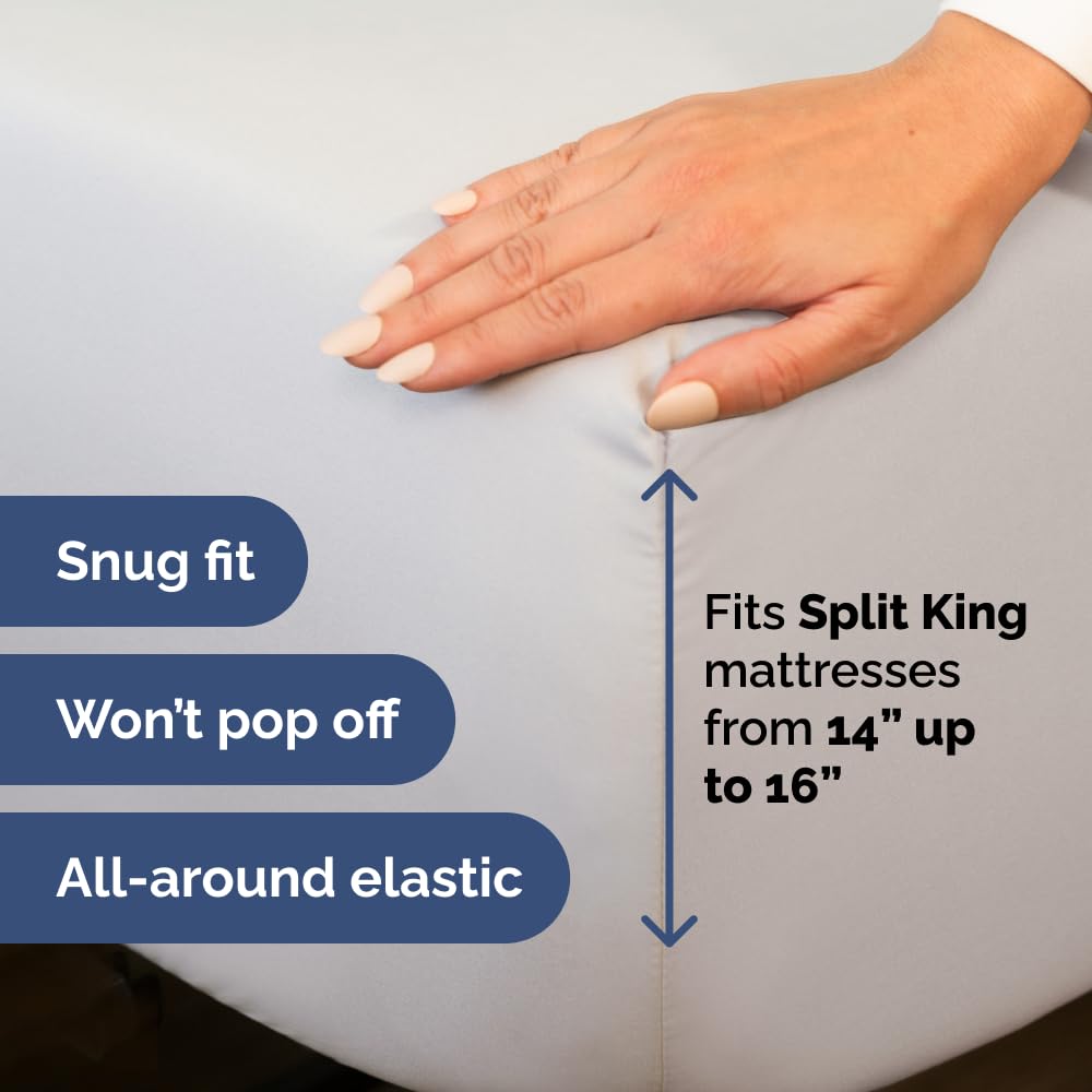 CGK Unlimited flat sheet fully spread to show coverage and tidy drape