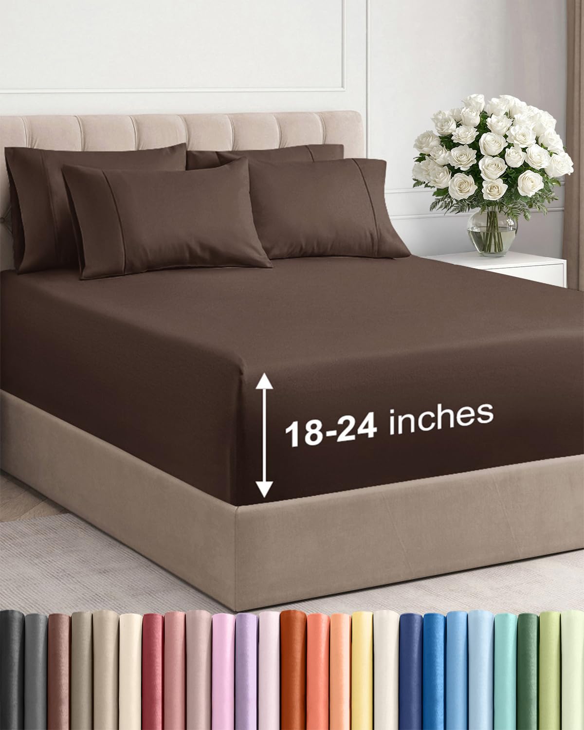 CGK Unlimited front packaging showing complete 6-piece brown set and neat presentation