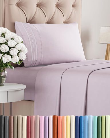 CGK Unlimited front packaging showing light lavender sheets and value