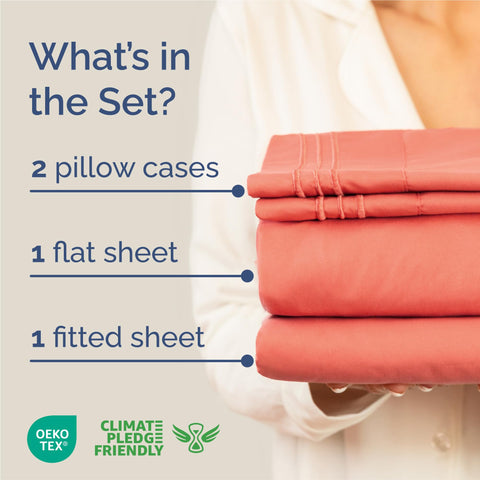 CGK Unlimited fitted sheet corner elastic demonstrating secure deep-pocket fit