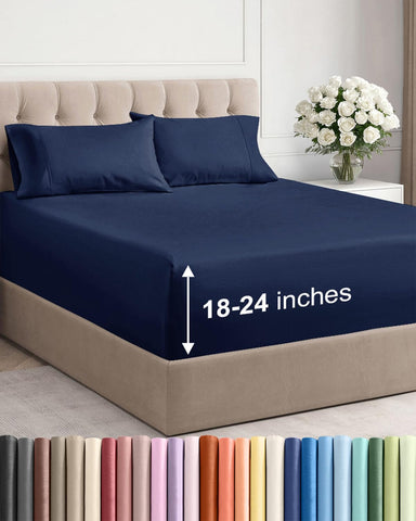 CGK Unlimited front packaging showing navy blue 4-piece set and clear fit info