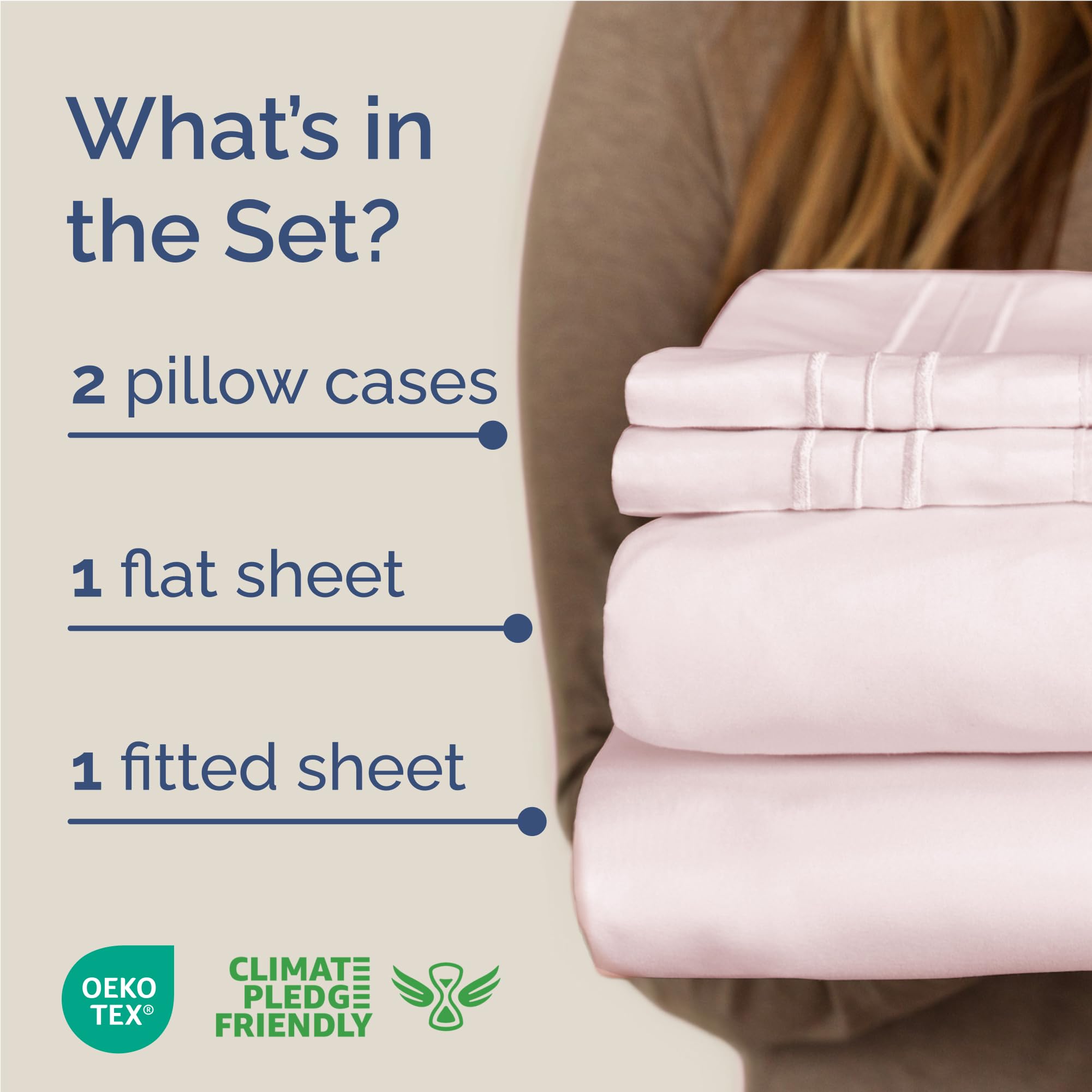 CGK Unlimited lavender flat sheet spread on mattress for smooth cooling surface