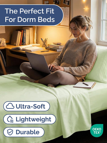 CGK Unlimited fitted sheet detail displays deep pockets and secure elastic for snug fit