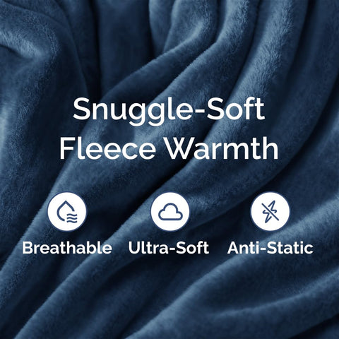 CGK Unlimited macro of fleece pile texture, shows ultra-soft feel for comfort