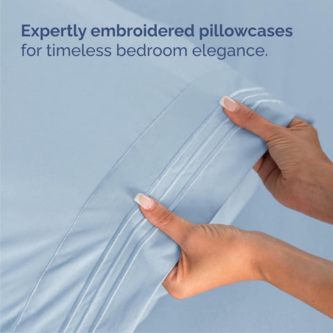 CGK Unlimited on a made bed in a bedroom showing inviting look benefit