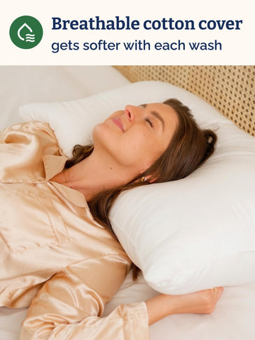 CGK Unlimited pillows arranged on made bed demonstrating everyday comfort and styling