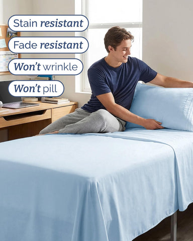 CGK Unlimited pillowcase edge stitching close-up showing durable seams and clean finish