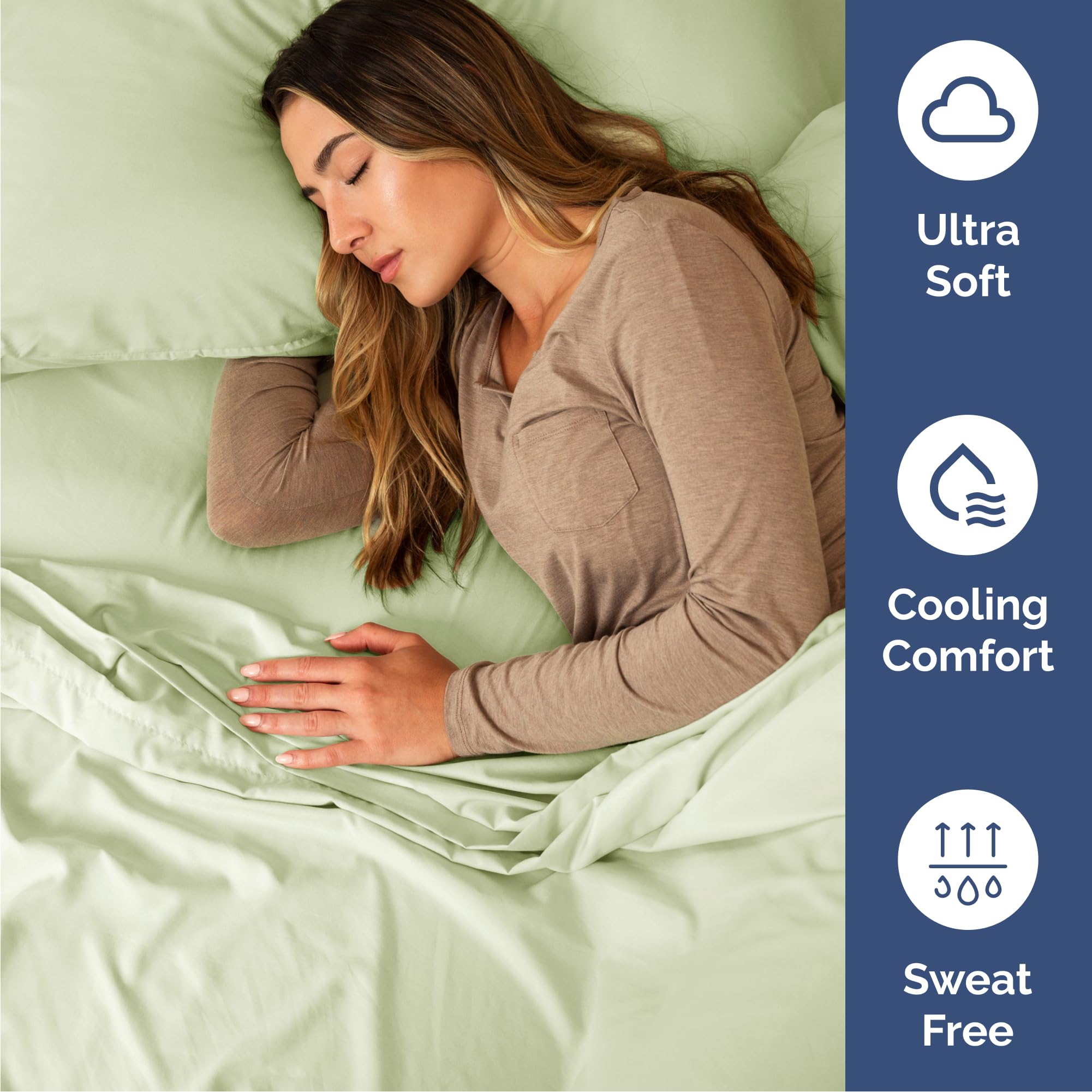 CGK Unlimited pillowcase close-up showing brushed microfiber softness