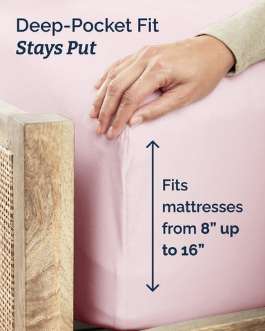 CGK Unlimited pillowcase texture close-up showing silky brushed microfiber comfort