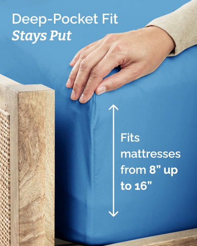 CGK Unlimited pillowcase detail showing stitching and silky feel for added comfort