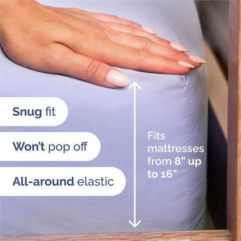CGK Unlimited pillowcases close-up texture highlighting silky softness and breathable weave