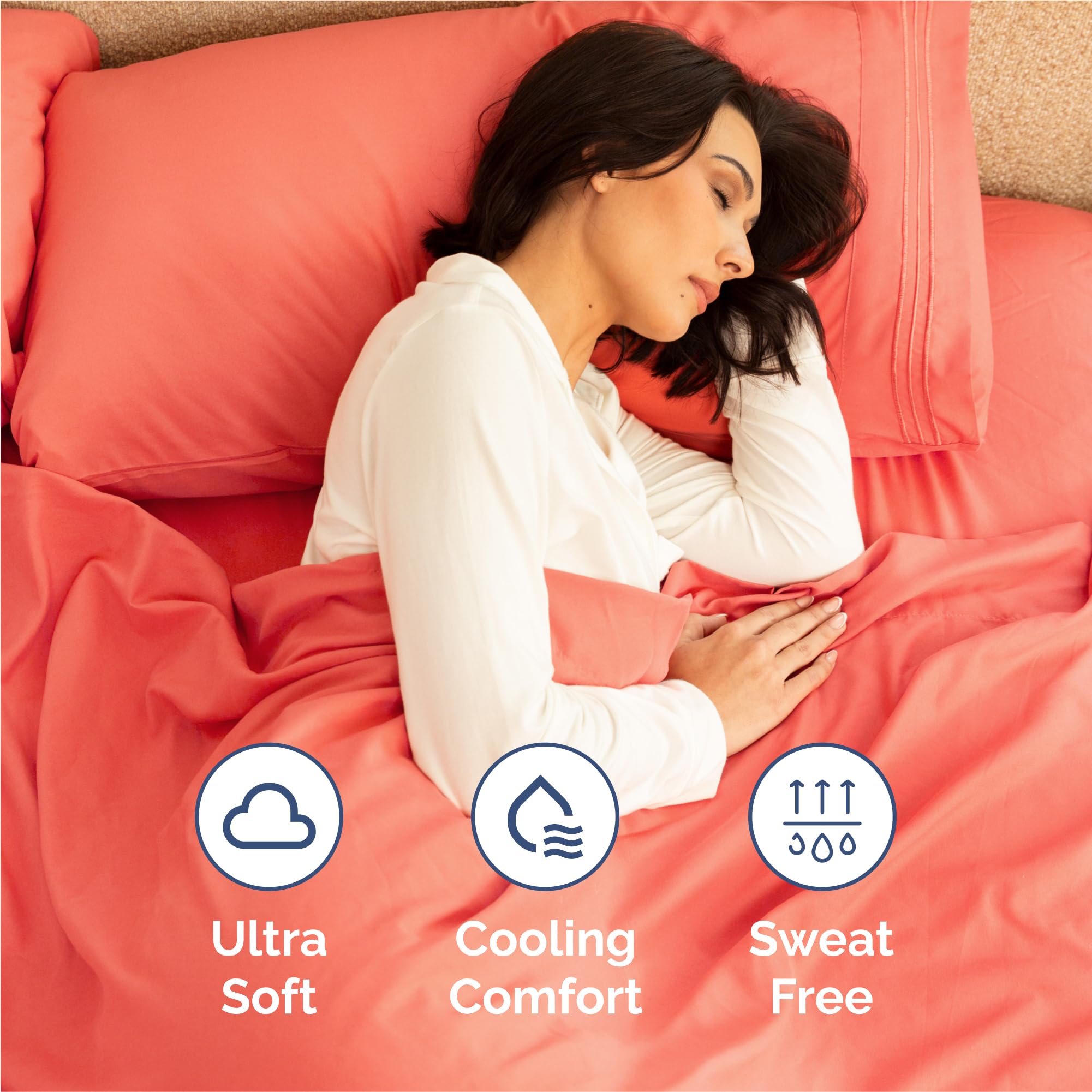 CGK Unlimited pillowcases close-up showing neat stitching and soft finish