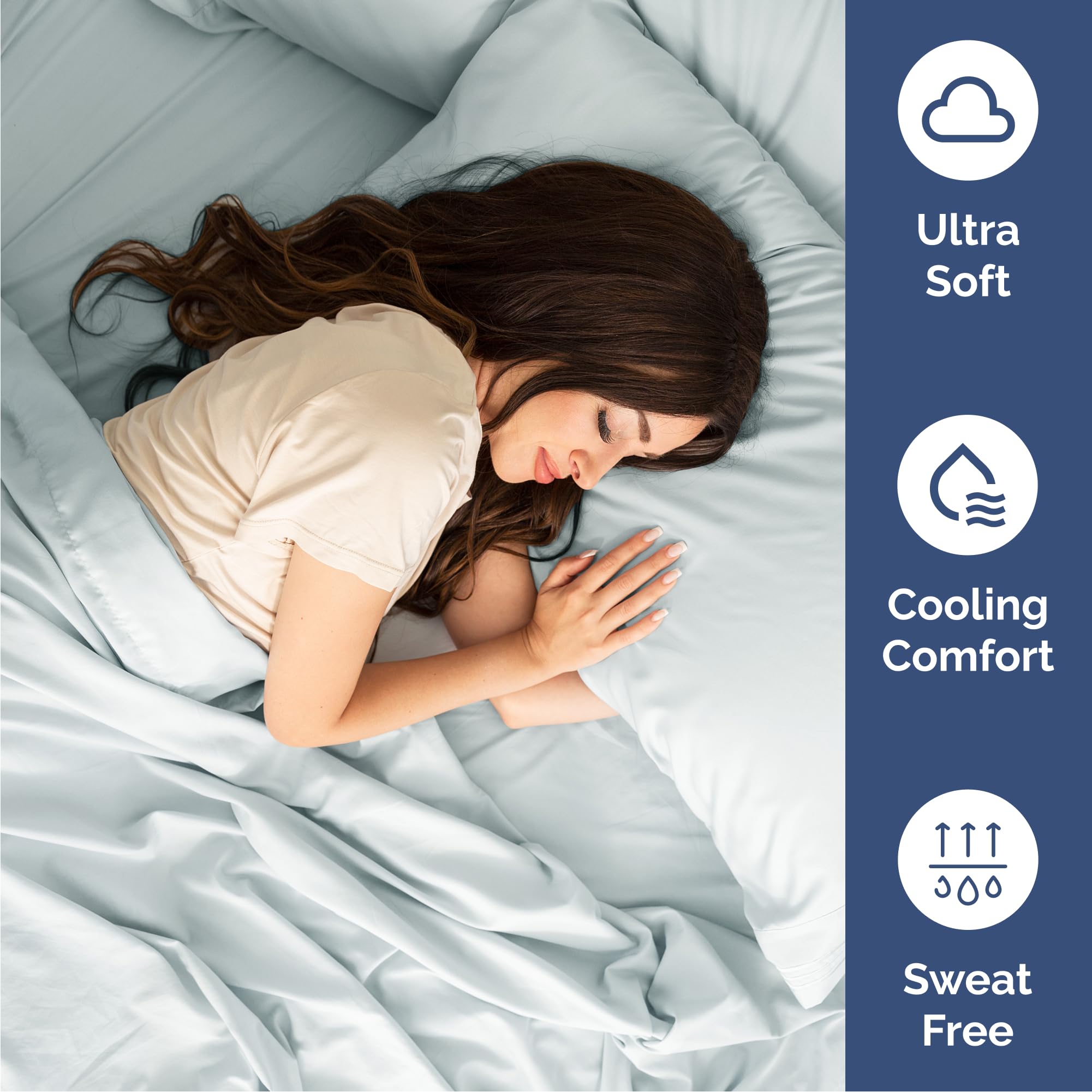 CGK Unlimited pillowcase close-up showing double-brushed microfiber texture and soft touch comfort