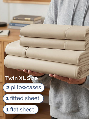 CGK Unlimited two pillowcases stacked neatly offering matching comfort
