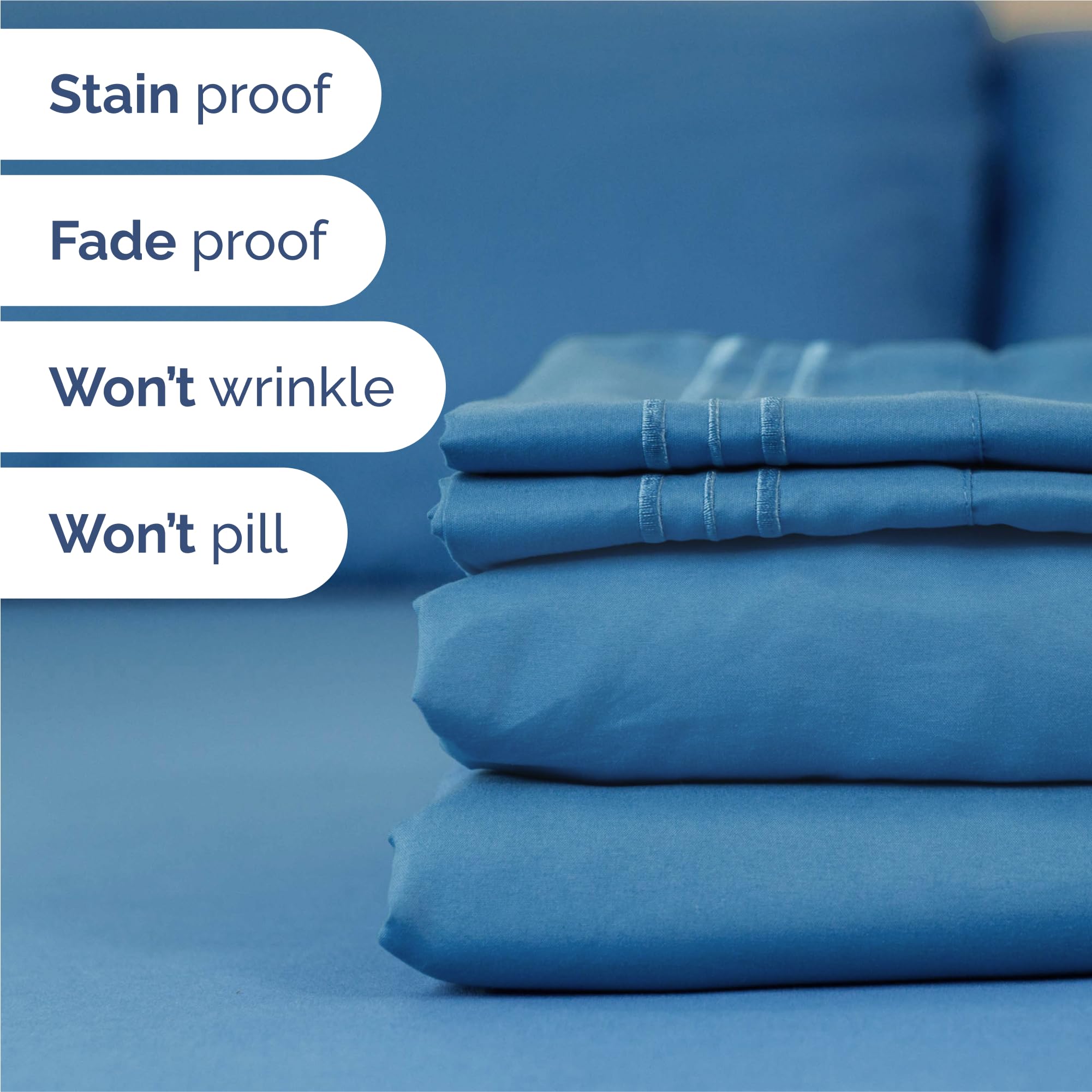 CGK Unlimited two king pillowcases side-by-side showing matching fabric and comfortable support