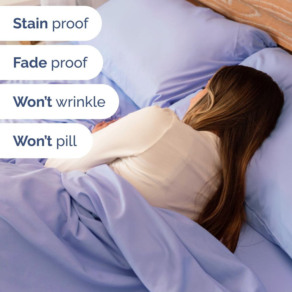 CGK Unlimited oversized pillowcases stacked with visible enclosure providing tidy protection and fit