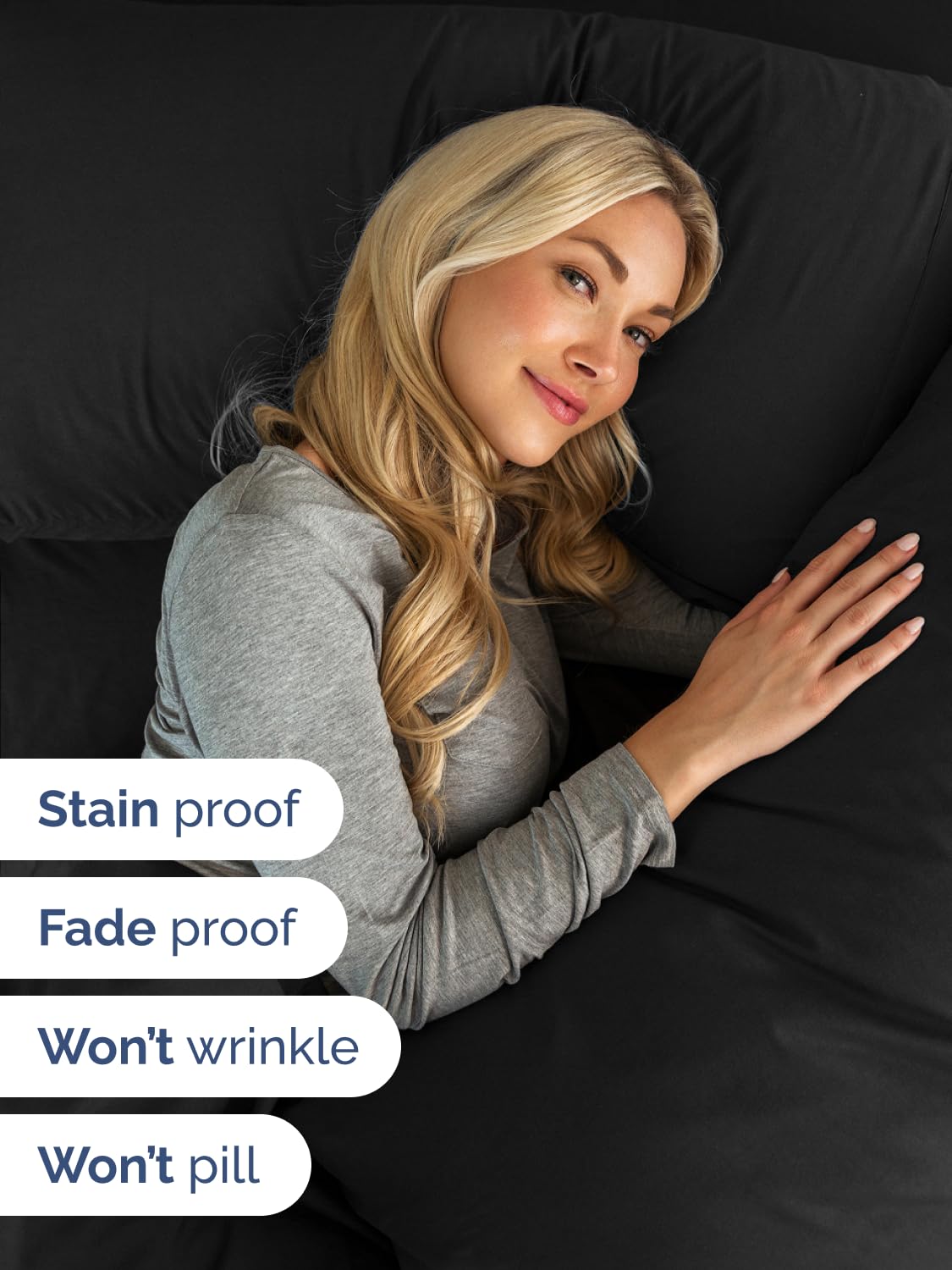 CGK Unlimited oversized pillowcases on pillows highlighting fuller coverage