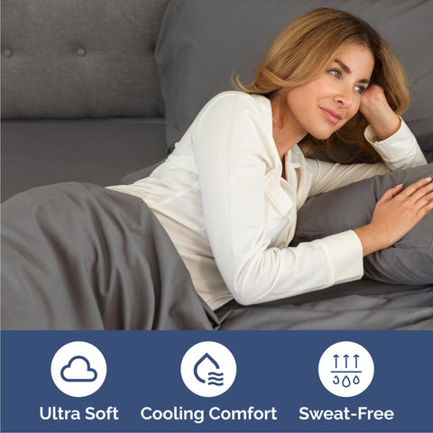 CGK Unlimited four pillowcases displayed to highlight included pieces and plush comfort