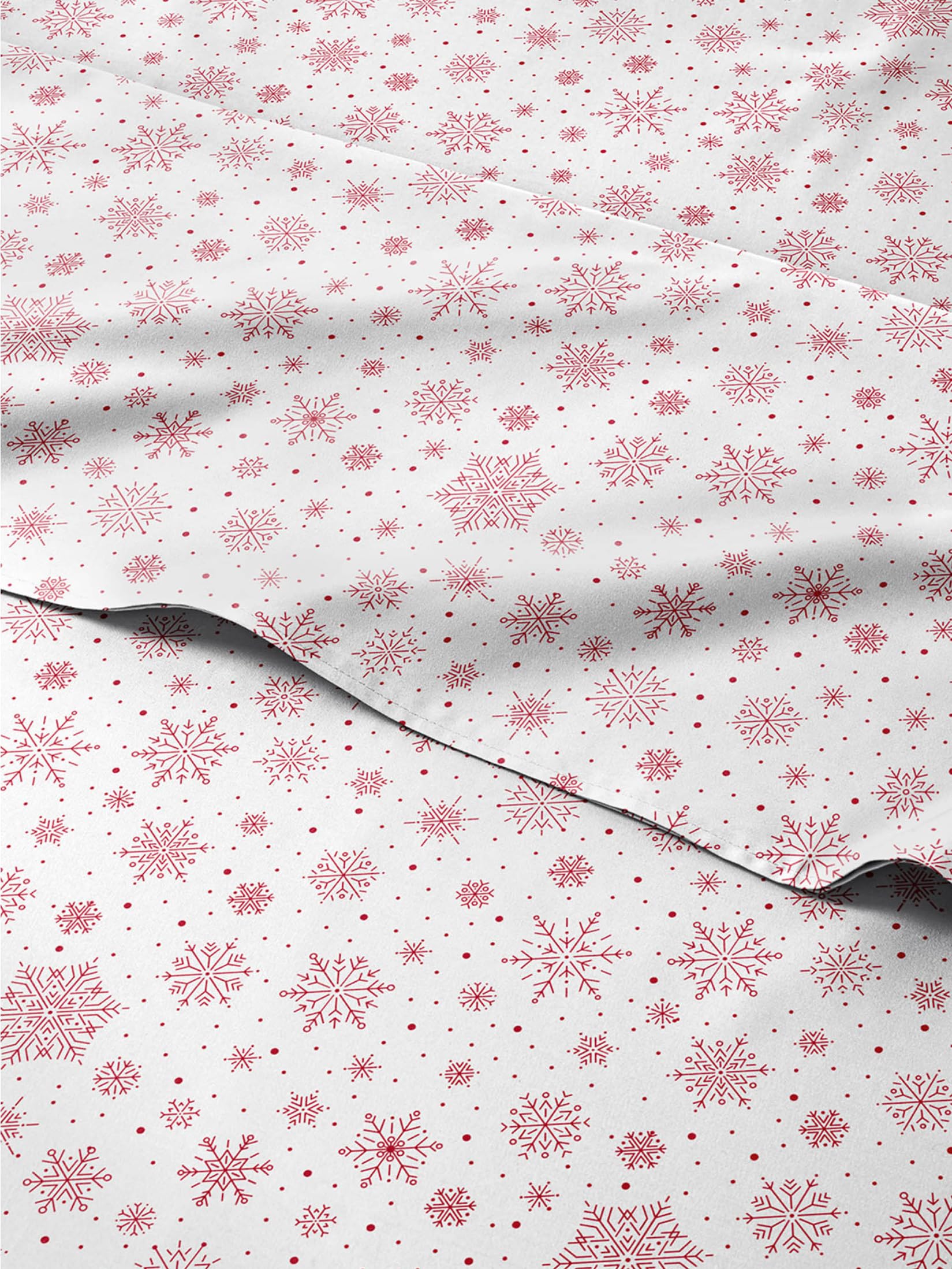 CGK Unlimited front packaging view of red snowflakes set highlights seasonal design benefit
