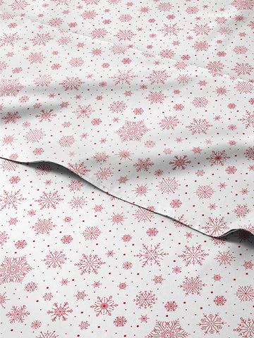CGK Unlimited front packaging view of red snowflakes set highlights seasonal design benefit