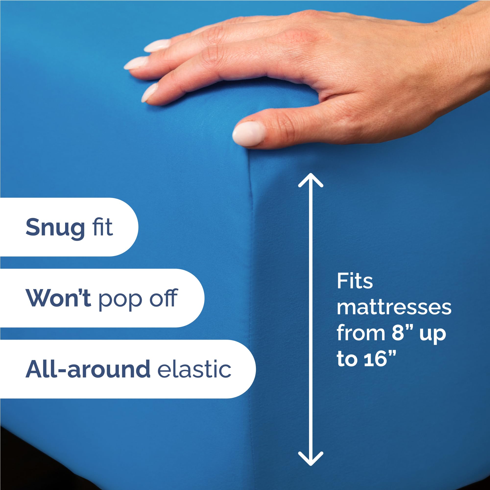 CGK Unlimited texture close-up of double-brushed microfiber highlighting silky softness