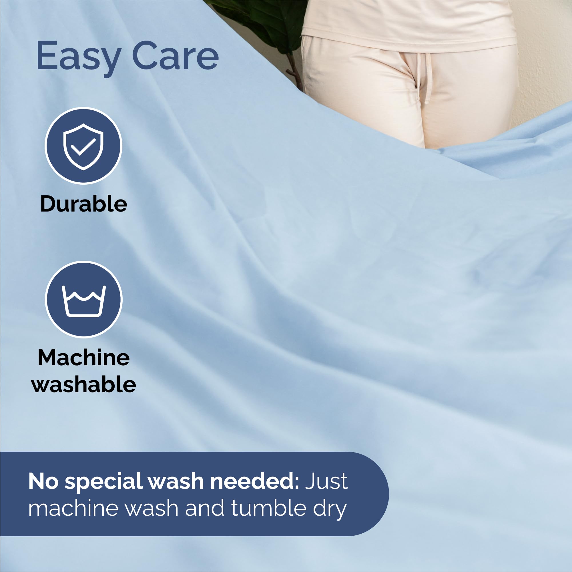 CGK Unlimited sheet on queen mattress showing size fit and scale